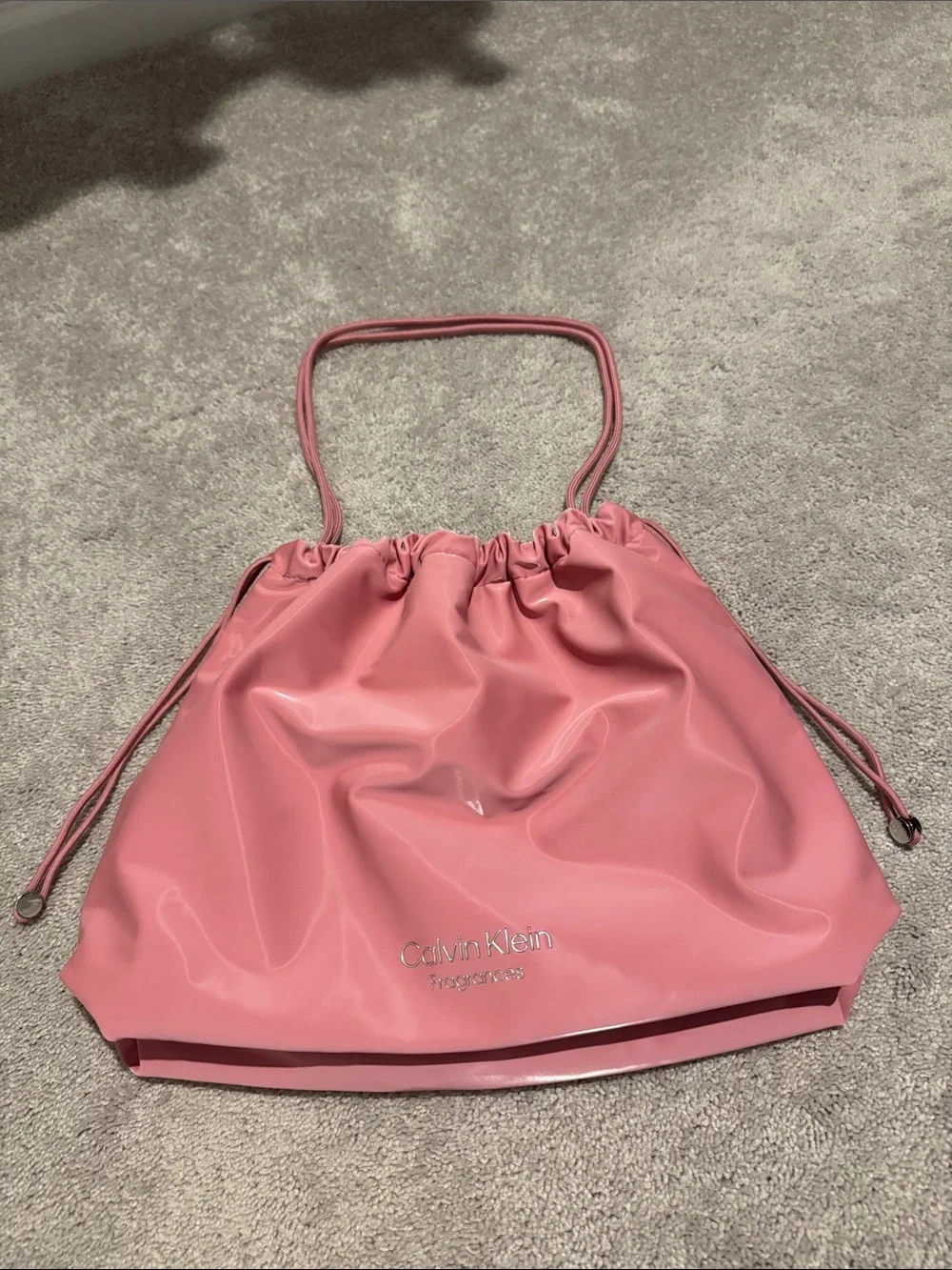 Calvin Klein Rose Pink Shoulder Tote
